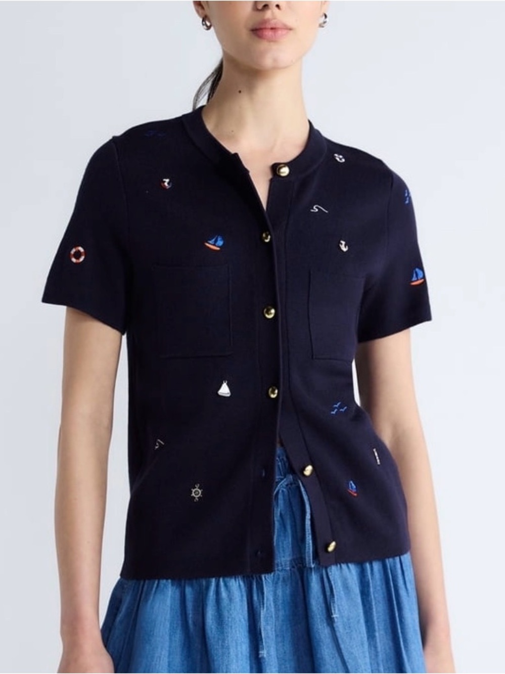 NWT free assembly XXL 2X sailing sweater boating